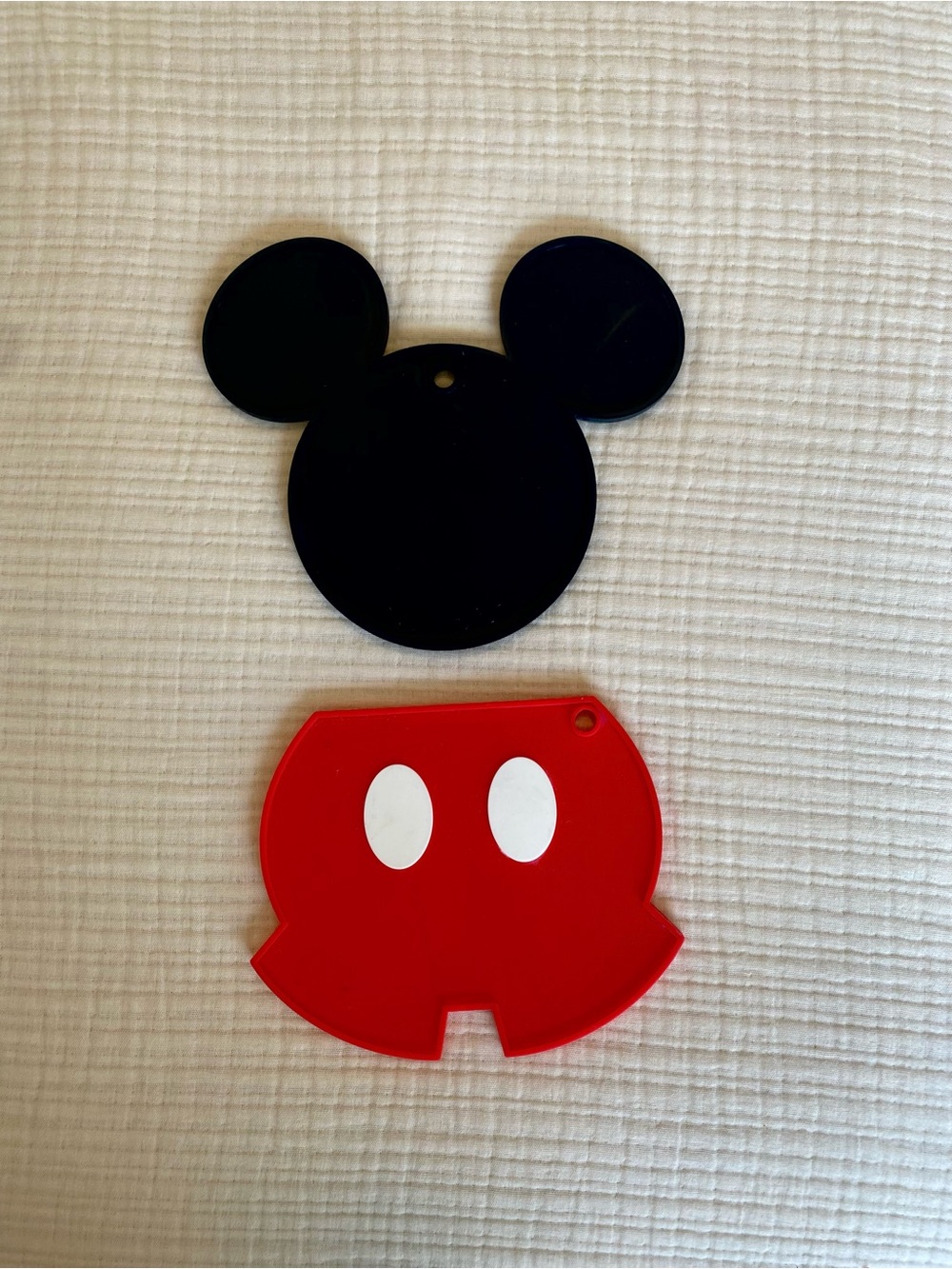 Mickey Mouse Spoon Rest Black & Red Disney Kitchen Decor